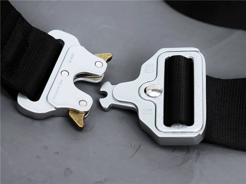 ALYX メタルバックル 中古・古着通販】ALYX (アリクス) レザー×メタルバックルチェーン