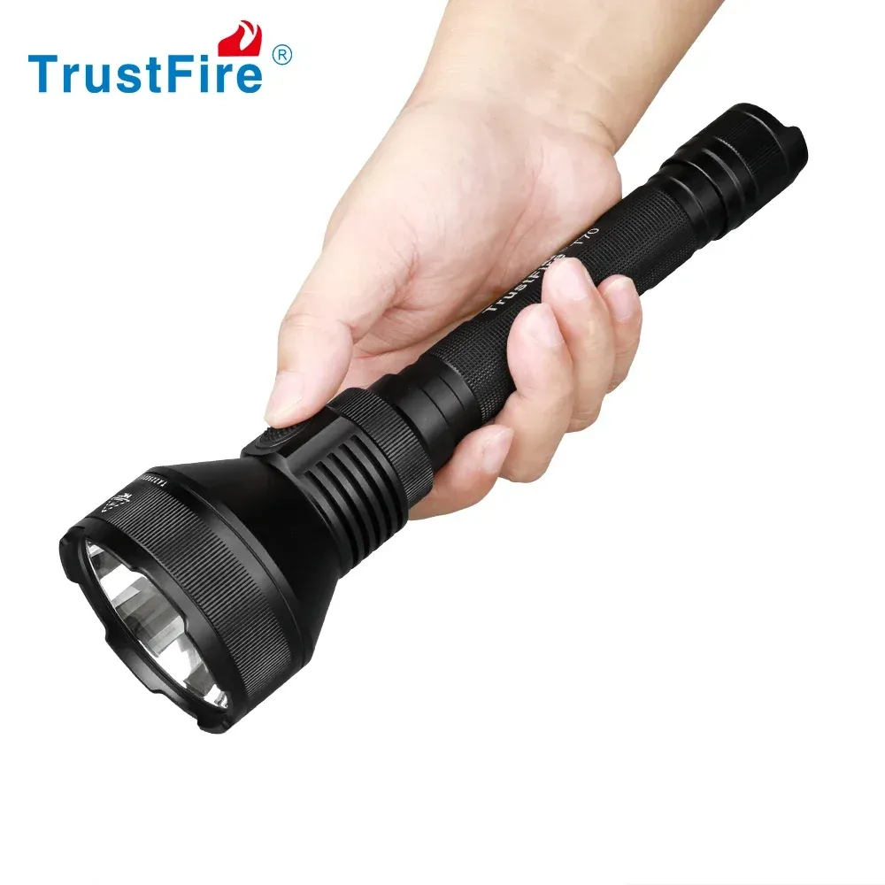 Trustfire T70: 2300LM Ultra-Bright Tactical LED Flashlight with  Self-Defense Design for Outdoor Adventures and Law Enforcement