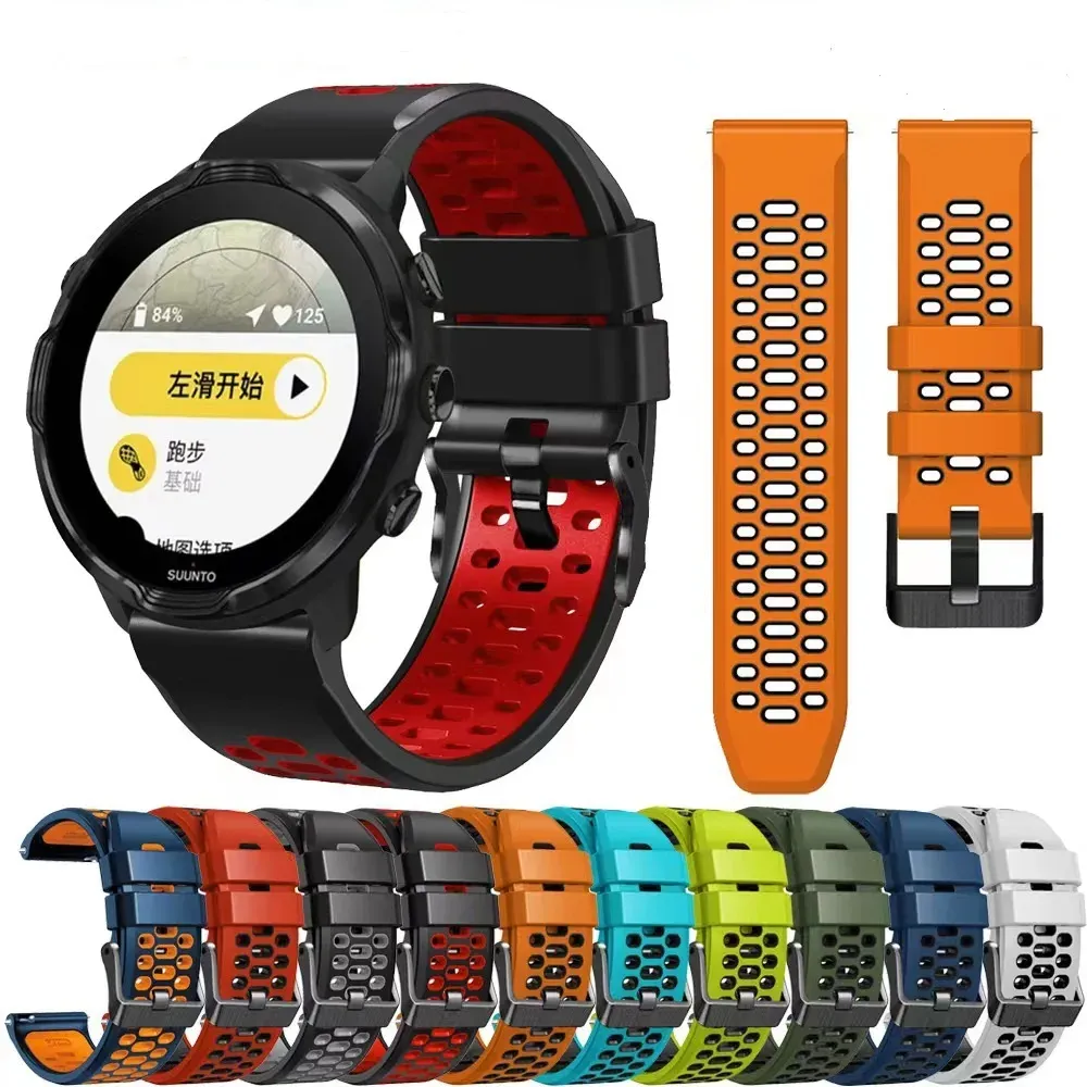 Suunto Icin Silikon Saat Kay 7 9 Spartan Sport Wristand 24mm Yumu ak Yedek Bilezik Suunto 9 Baro Smart Watch Yi TL486.77 DHgate