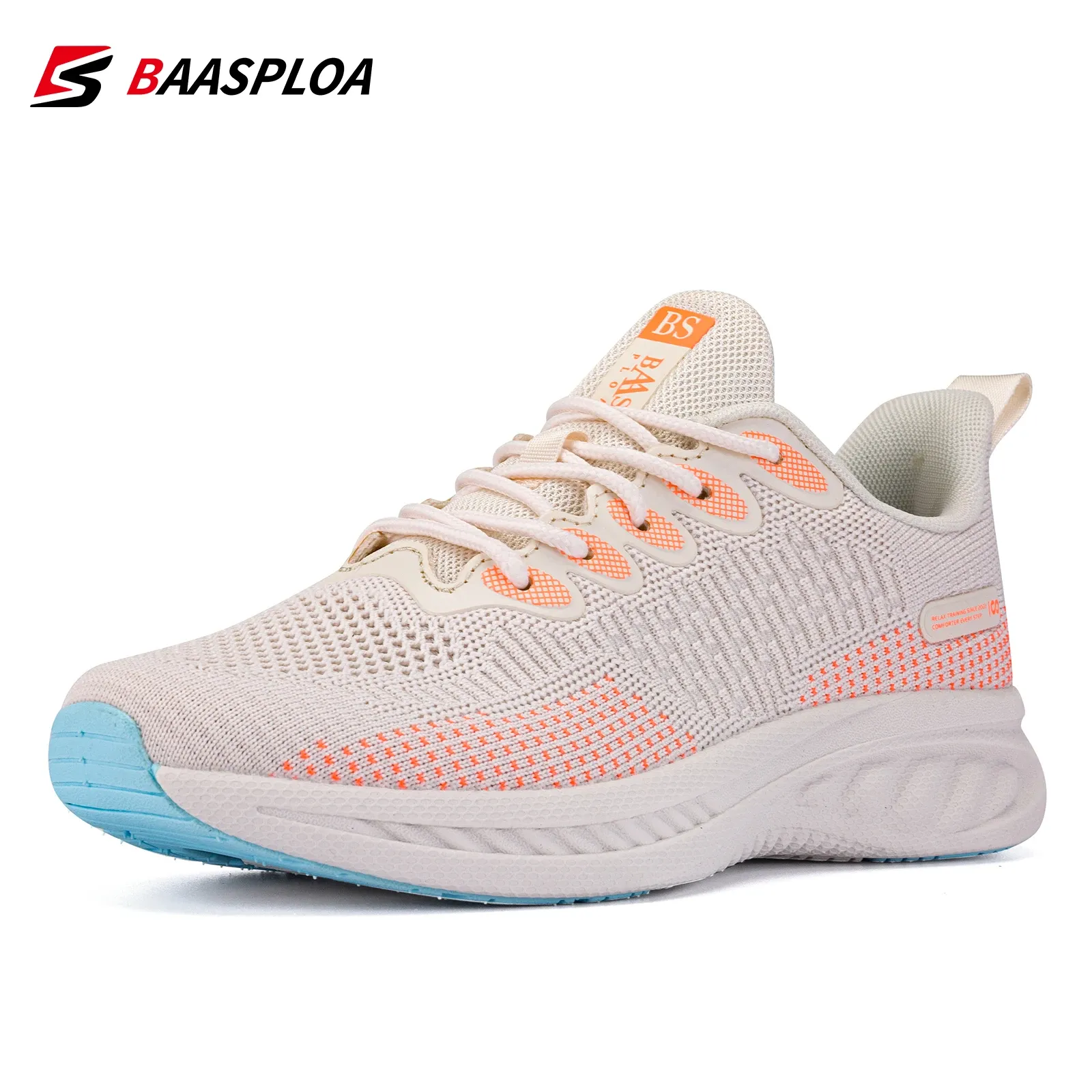 Boots Baasploa 2023 Spring New Women Fashion Sneaker Bekväm stickor Kvinnlig Tenis Sneaker Lättvari Casual Shoes