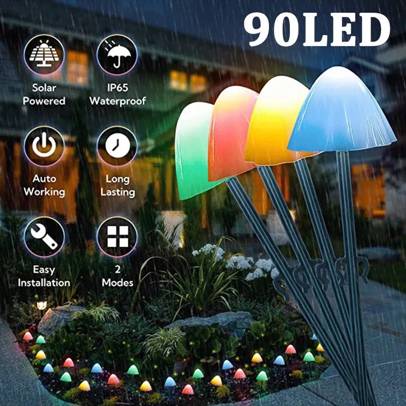 30 LED Solar String Lights – Outdoor Waterproof – Garden Path Yard Décor – Fairy Lamp – Remote Control – IP65 - View #6