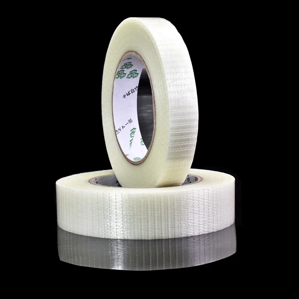 YX glasrooster vezelvliegtuigen Vaste sterk waterdichte slijtvaste transparante mesh single-sided tape