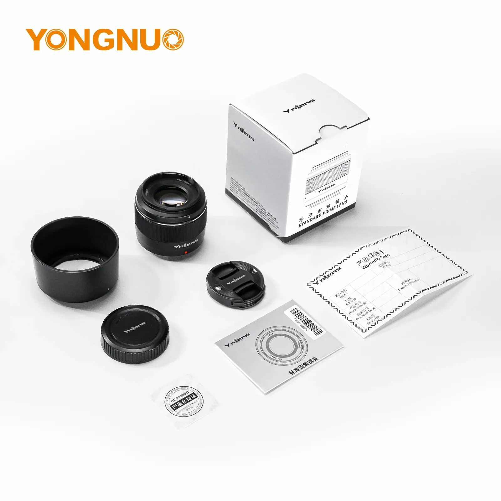 YONGNUO Camera Lenses YN50mm 8X DA DSM For Fujifilm X Mount 240327