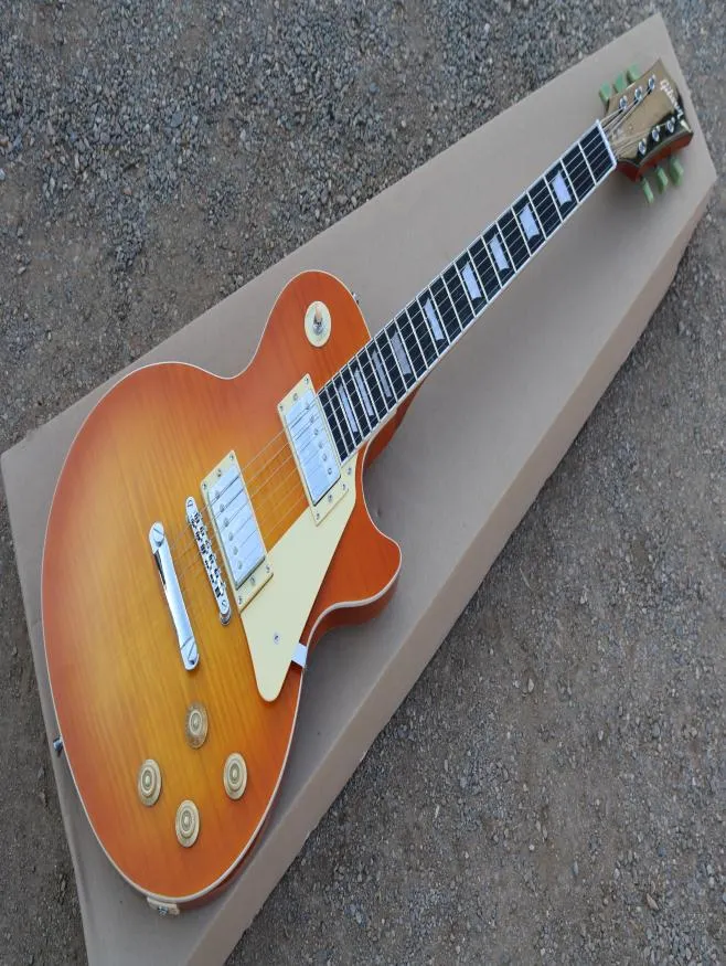 Custom Shop 60th Anniversary 1959 Standard Electric Guitar in Slow Iced Tea Fade VOS China Made Guitar1623576