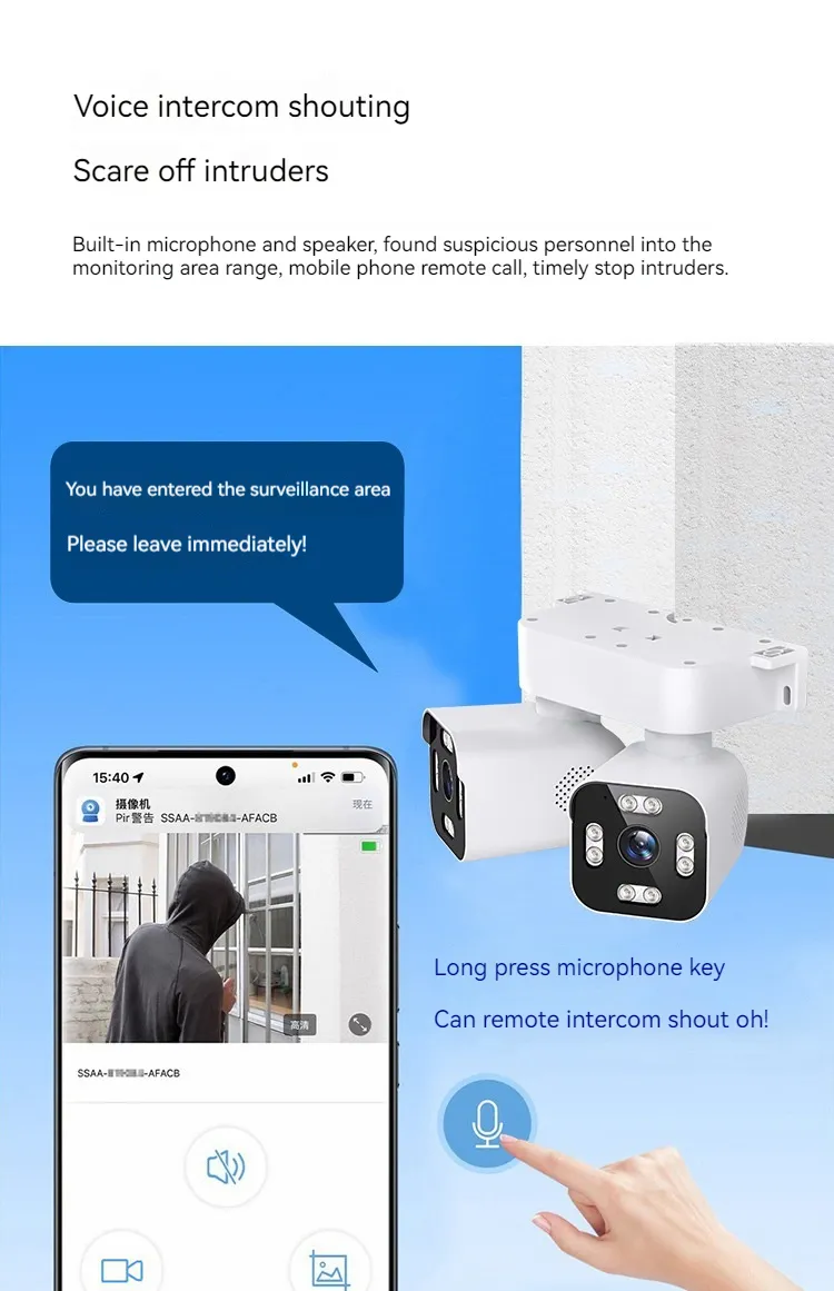 DHgate.com:Dual Camera IP Surveillance Camera with Double Frame, Dual ...