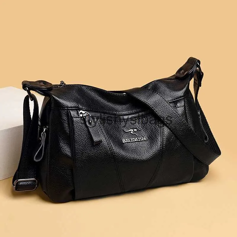 Shoulder Bags The New Style Bag Leather Luxury Handbags Women Bags Designer Women Shoulder Messenger Bags For Women 2023 Sac A Main Femme H240330