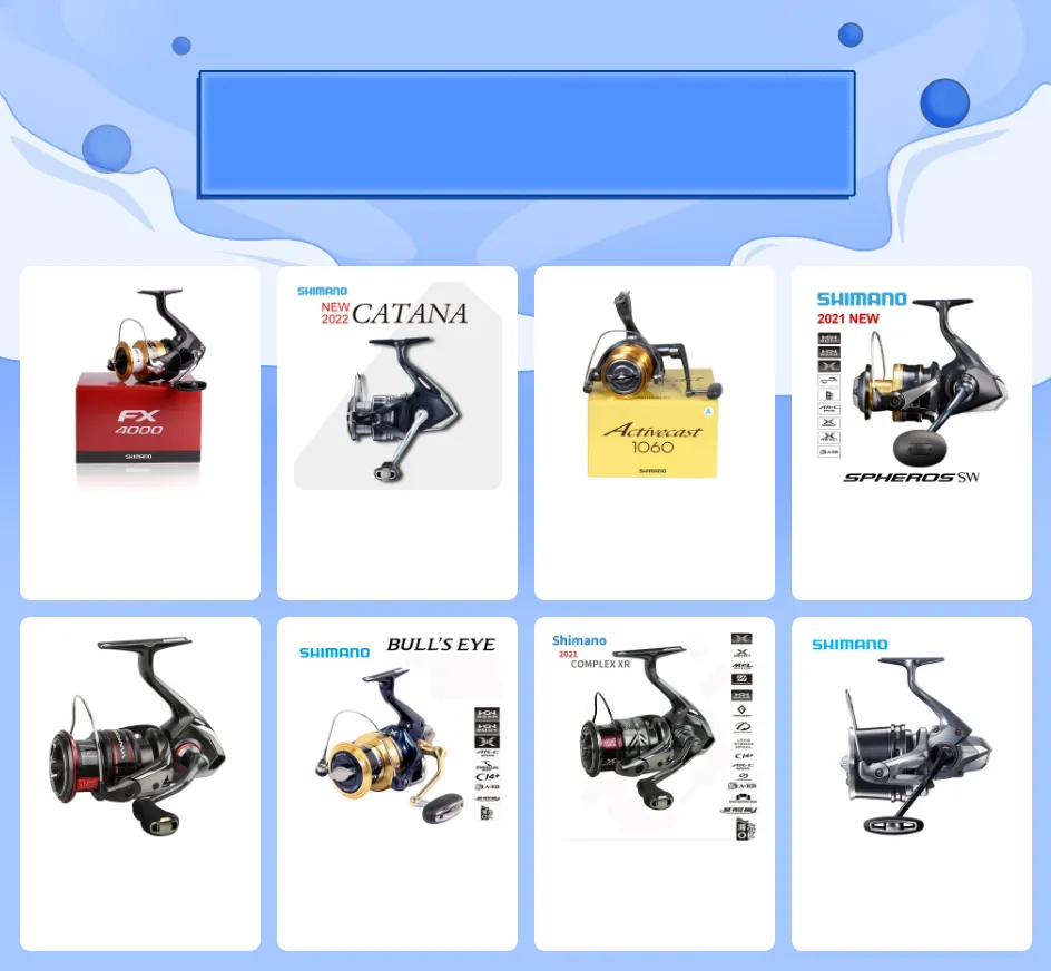 ShIMANO SUSTAIN Spinning shimano fishing reels - 2021 Model
