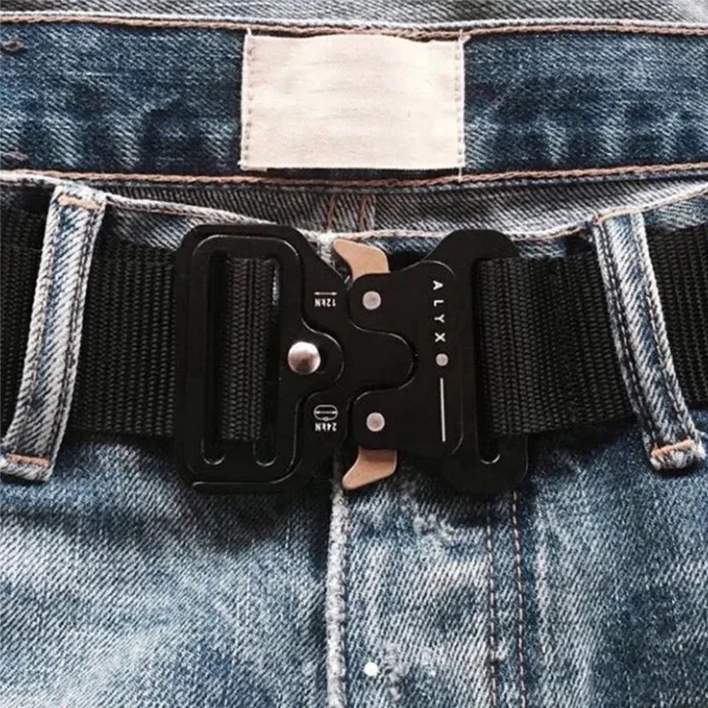 ALYX 1017 9SM Tactical Belt High Quality Hip Hop Canvas ALYX 1017 9SM Tactical Belt High Quality Hip Hop Canvas