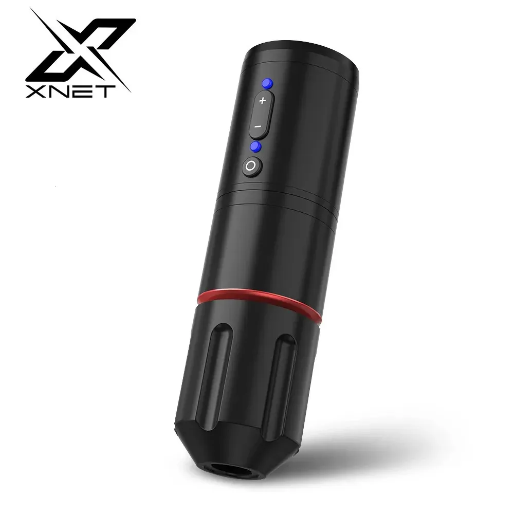 Xnet Tornado Wireless Tattoo Machine Rotary Pen Anpassade Coreless Motors 4.0mm Stroke 2000mah Battery for Tattoo Artists 240315