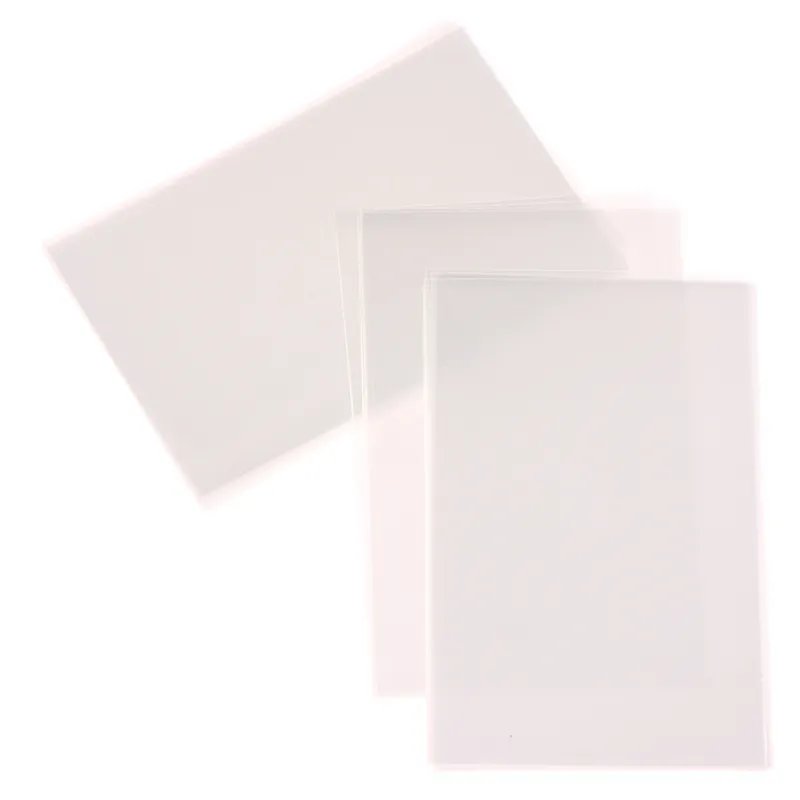 Premium 50-Piece Holographic Card Sleeves Set - Acid-Free Clear Protectors  for 3-Inch Photocards! Shop Now! from Dhgate Other Home Decor - price 3.95