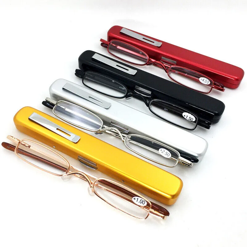 Ultra-Slim Pocket Magnifying Reading Glasses Mens/Womens