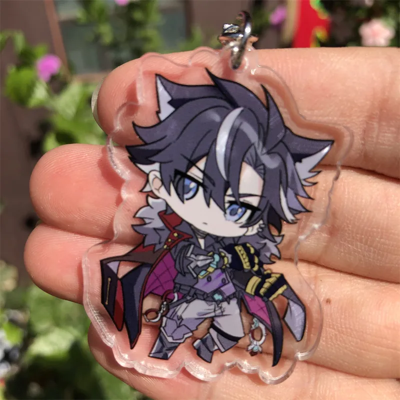 Anime Keychains Character Inspired Ornament Acrylic Backpack Pendant ...