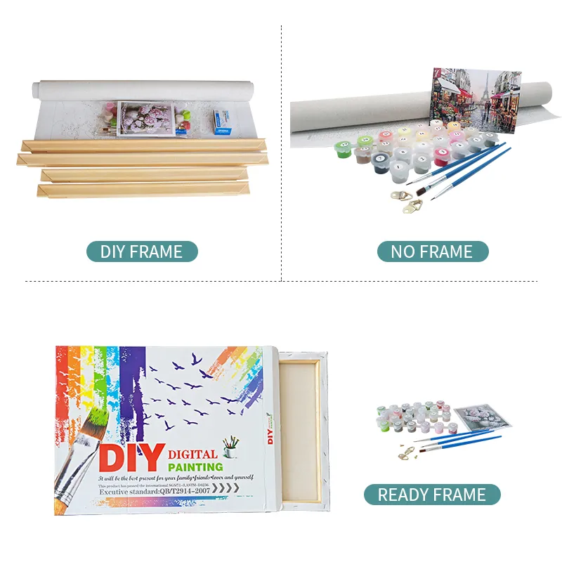 Aazon.co: DIY Paint by Nubers Kit for Adults Canvas Beginner - 16 x