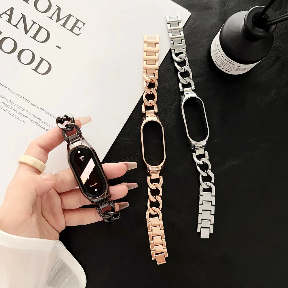 Shaomi Mi Band 3 Cinturino Per Xiaomi Mi Band 7 Smart Band 6 5 4 3 - Foto 3