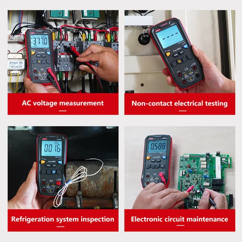 UNI-T UT60S Digital Smart Multimeter UT60BT Bluetooth Multimeter True RMS 1000V AC DC Voltage Tester Ammeter Frequency Meter