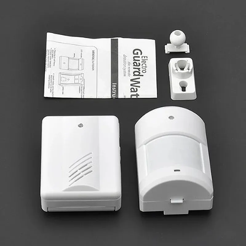 ANPWOO wireless infrared alarm Door Bell Driveway Patrol Garage Infrared wireless Doorbell Alarm System Motion Sensor