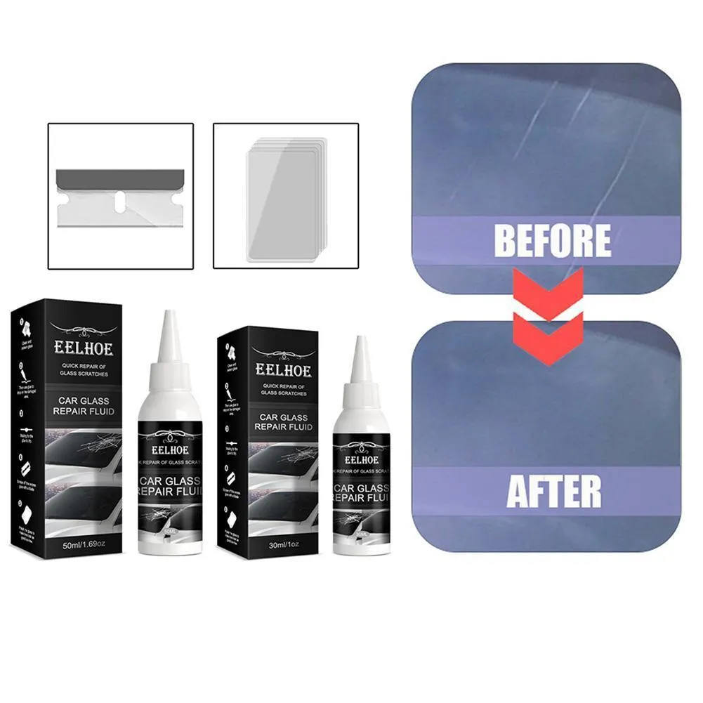 Cheap YRGBONG Glass Cracked Repair Kit Windshield Repair Car Windshield Crack Repair Fluid Windshield Quick Bonding Fluid Glass Repair Fluid