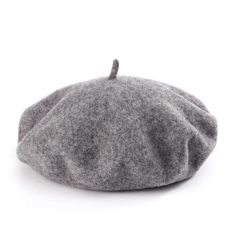 Vintage Wool Beret Hat For Women Classic French... From  display picture 2