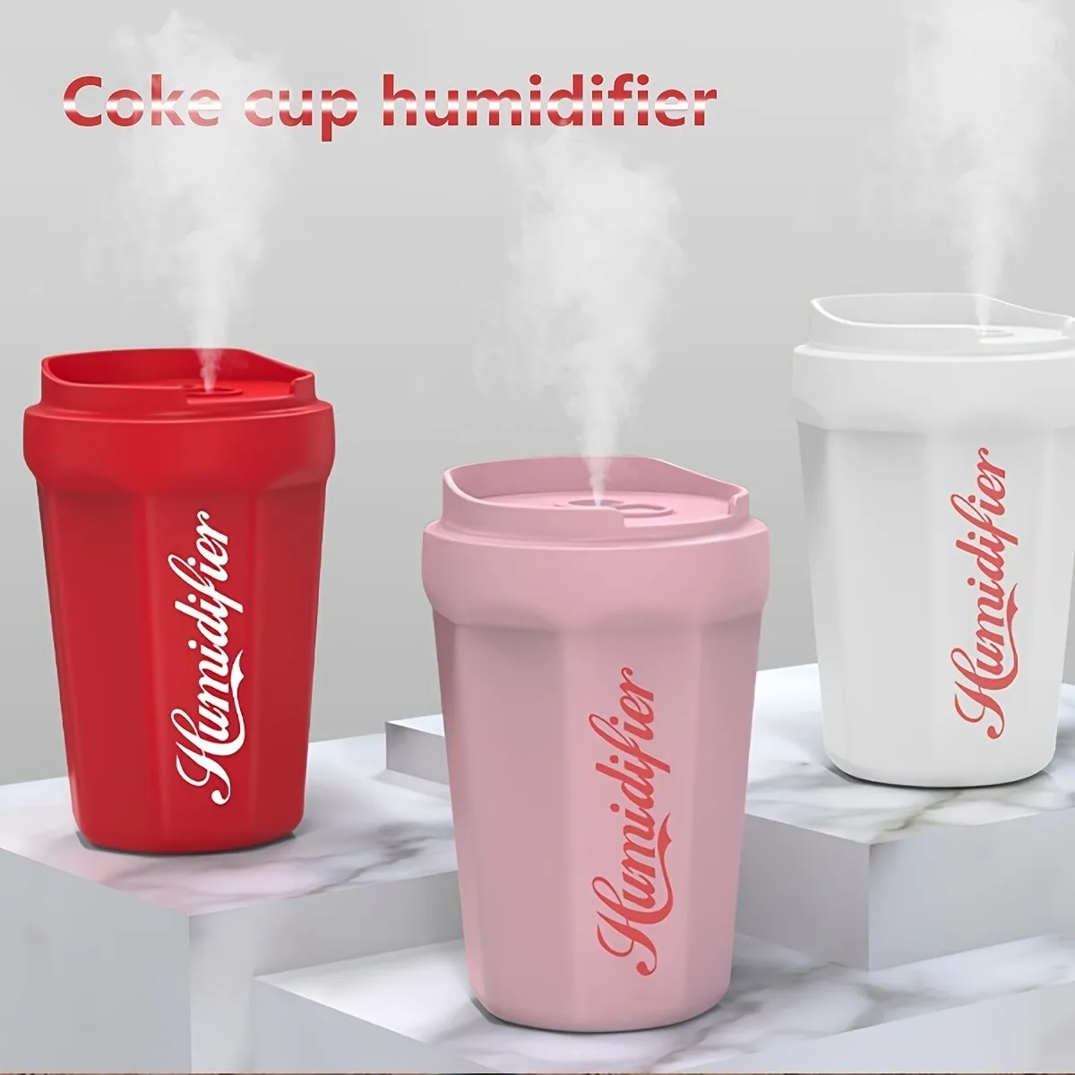 Coke Cup Humidifier: USB Mini Humidifier, Aroma Diffuser, Flame Air ...