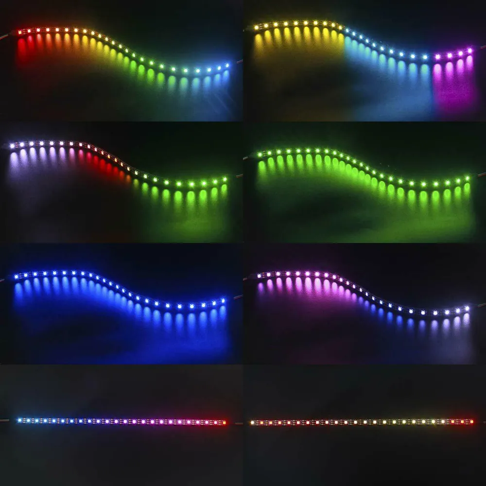 DHgate.com:Vivid ARGB 5V WS2812B LED Strip with 3-Pin Header
