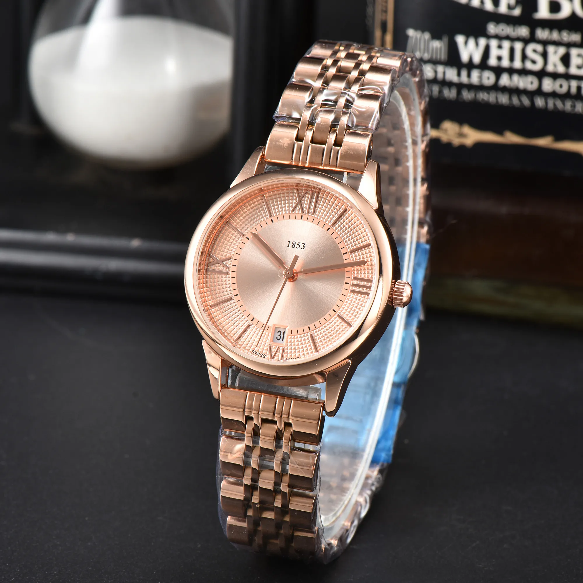 Hommes Femmes TISSOTITYS 1853 Montre Designer Luxe Mouvement À Quartz Montres Qualité Taille 42MM Bracelet En Acier Inoxydable Saphir Orologio Hommes PRX Montres-bracelets # 2525