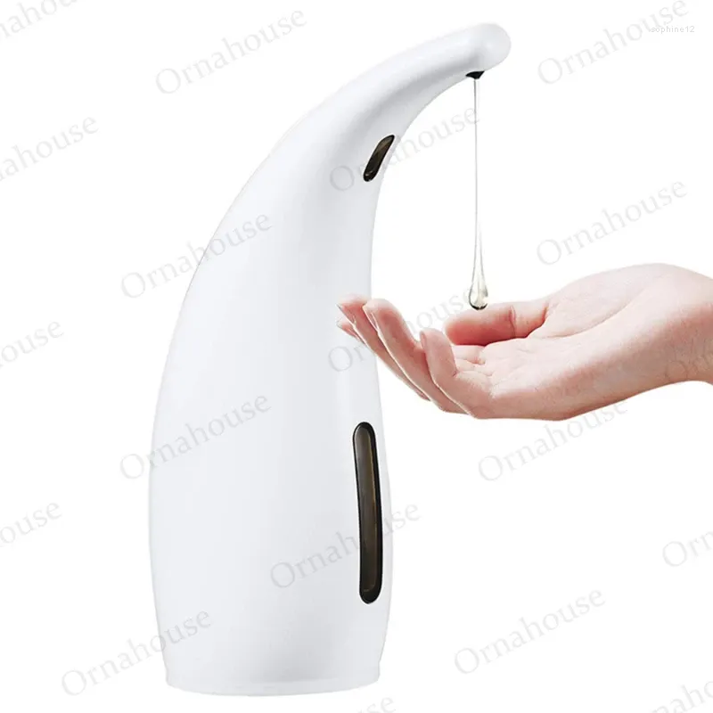 Dispenser di sapone liquido Lavatrice a mano per uso domestico completamente automatica per bagno e cucina con rilevamento a infrarossi