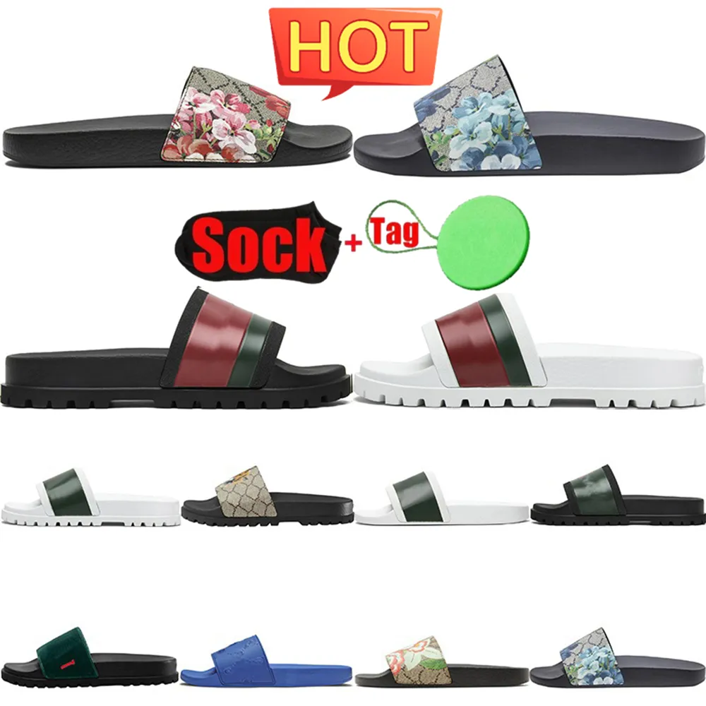 Designer-Sandalen, Hausschuhe, Web-Gummi, Schwarz, Weiß, gestreift, Grün, Rot, Leder, Segeltuch, Herren, Damen, Slides, Chaussure, Pantoufle, Sandale, Pantoletten, Absätze, Cloquette, Claquette