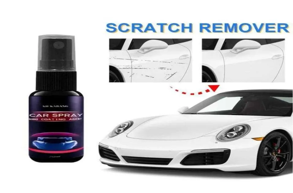 3050100ml Repairing Spray Car Liquid Coating Nano Hydrophobic Polish Paint Wax Spray Car Scratch Remover Auto Repair9803778