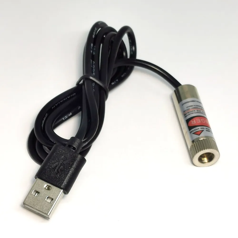 USB Adapter 635nm 638nm 100mw Red Laser Diode Module Focusable Cross ...