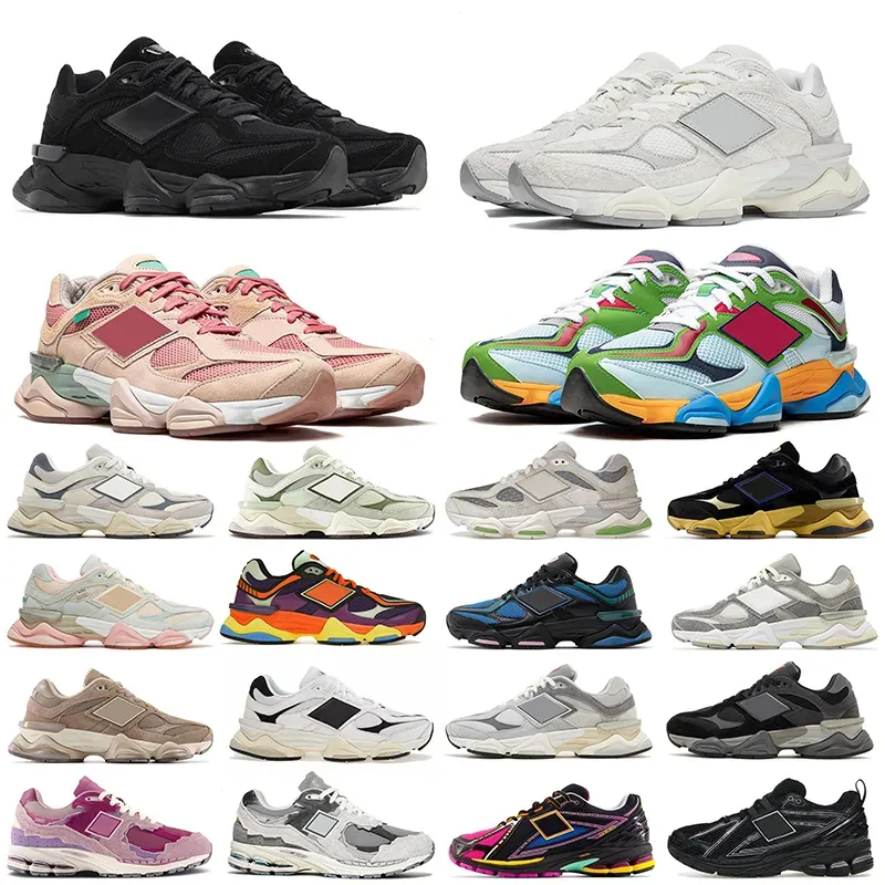 sapatos novos designer 9060 Running Men Mulheres 9060s 1906r 2002r tênis 9 6 quartzo cinza triplo chuva preta nuvem rosa salto marinho branco neon 1906 Mens Sports Trainers