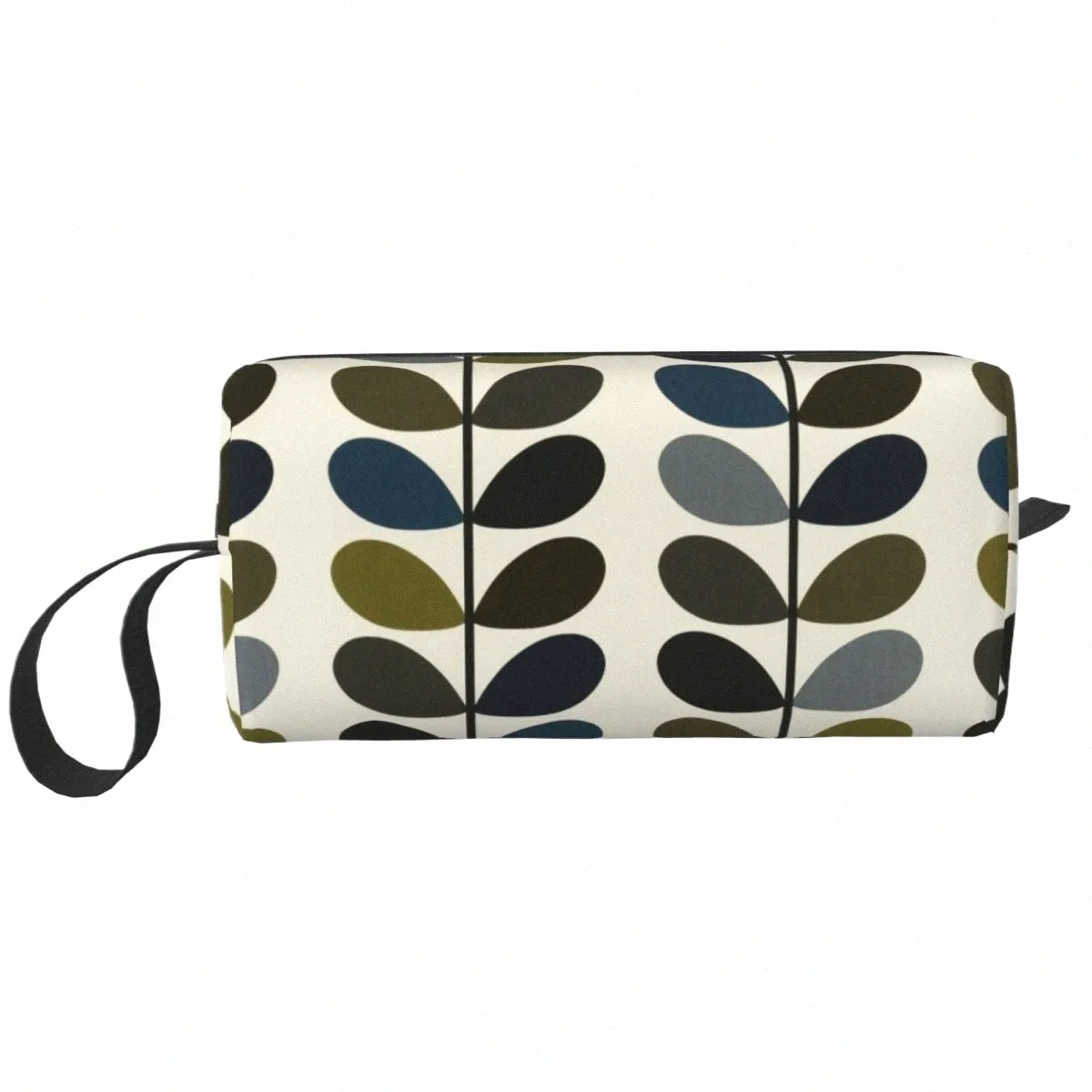 scandinavo Orla Kiely Multi Stem Cosmetic Bag Donna Grande capacità Custodia per trucco Beauty Storage Borse da toilette Dopp Kit Box Case z88r #