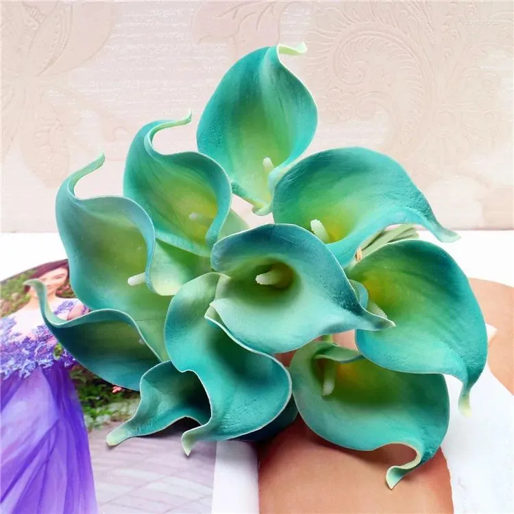 Decoratieve Bloemen Pu Calla Lelie Simulatie Bloem Woondecoratie Potvuller Voor