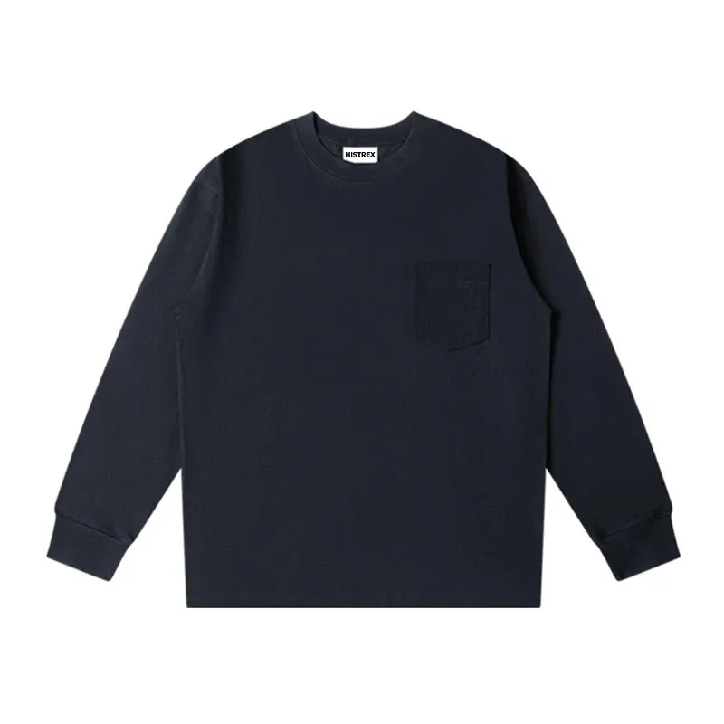 ★【CITYBREEZE】★ESSENTIAL OUT POCKET LONG SLEEVE T-SHIRT.S JustBlanks Unisex Adult Long Sleeve Performance T-Shirt