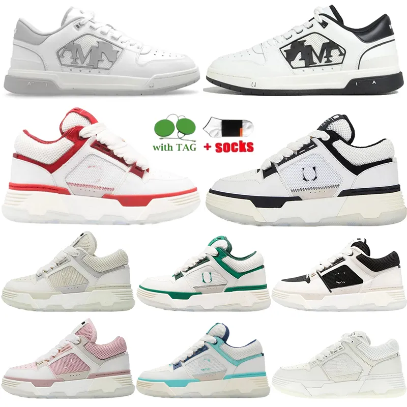 Chunky Shoe Chaussures de créateurs de luxe Hommes Femmes Chaussures de plate-forme de pain Ma-1 Ma1 Lacets Blanc Noir Bleu Rose Chaussures de skateboard décontractées Baskets en cuir Baskets d'extérieur