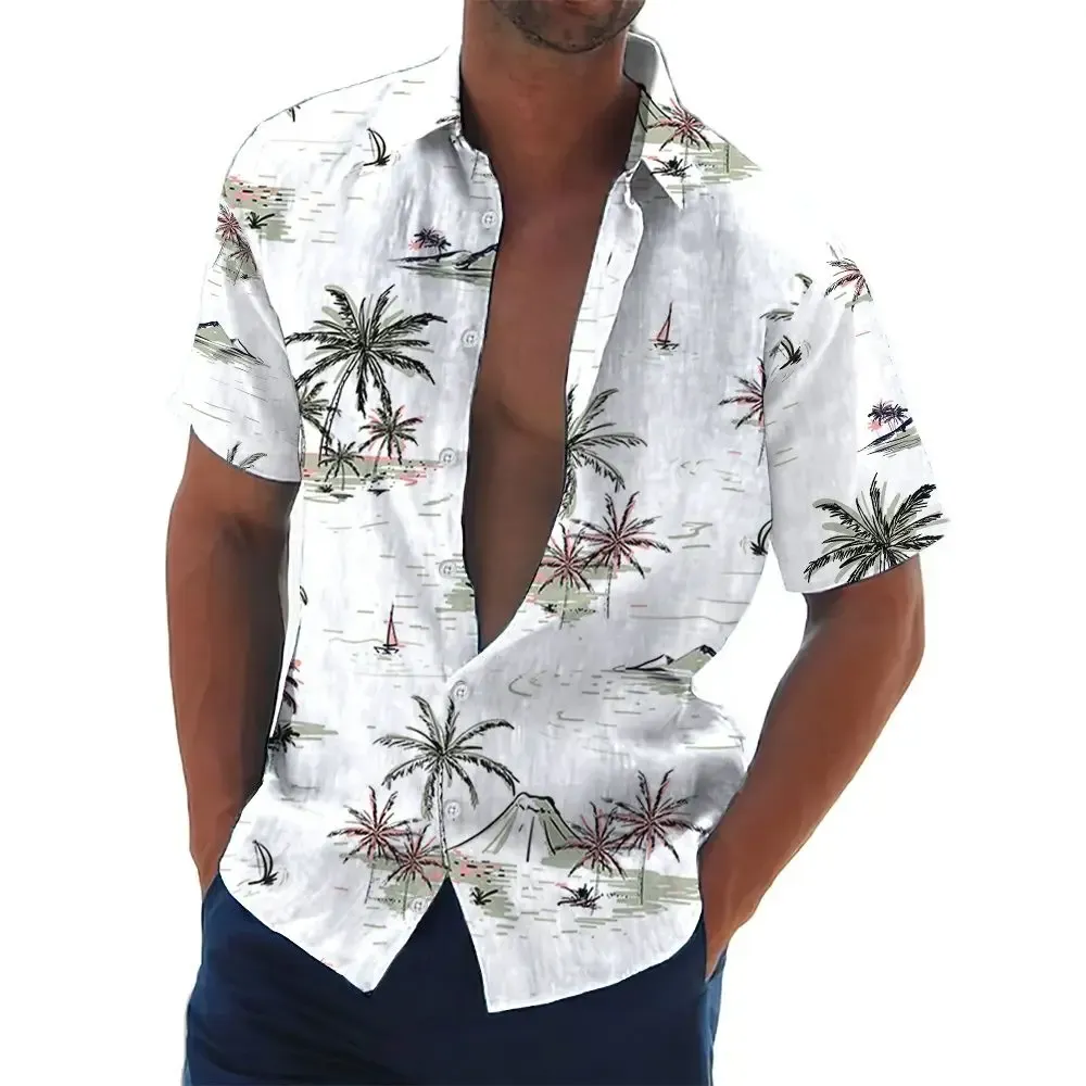 Ropa Camisas Hawaianas Hombre Amazon Camiseta De Manga Corta
