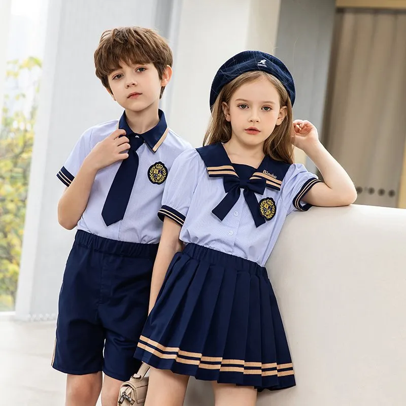 Sailor Collar Child Sailor Outfit Kids' Korean Japanese Style