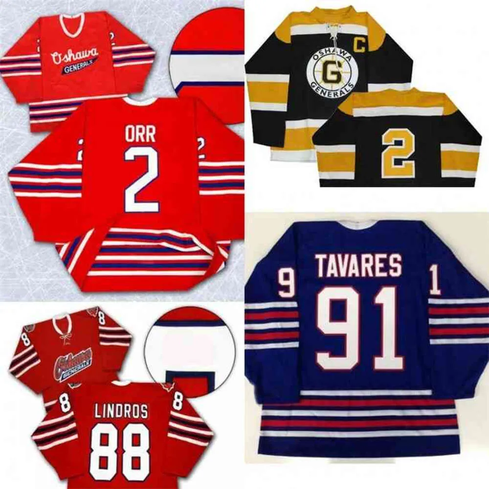 24S Oshawa Generals Jersey 88 Eric Lindros 2 Bobby Orr 27 Kewin 26 Shane Doyle 31 Dirienzo 91 John Tavares 6 Jimmy McDowell Hokey Forması