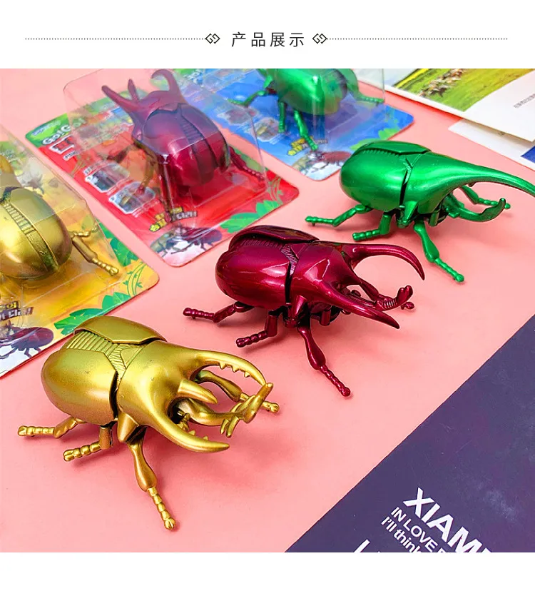 Oyuncak Böcekler Ve Bugs Clockwork Beetle Modeli Sarcılaştırma Hayvan ...