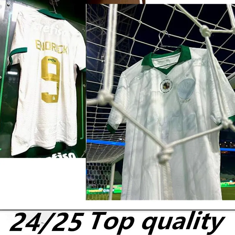 Palmeiras 23-24 قميص خاص Dudu Soccer Jerseys 2024 Home Green Breno Lopes Rony G.Gomez Shirt بعيدًا