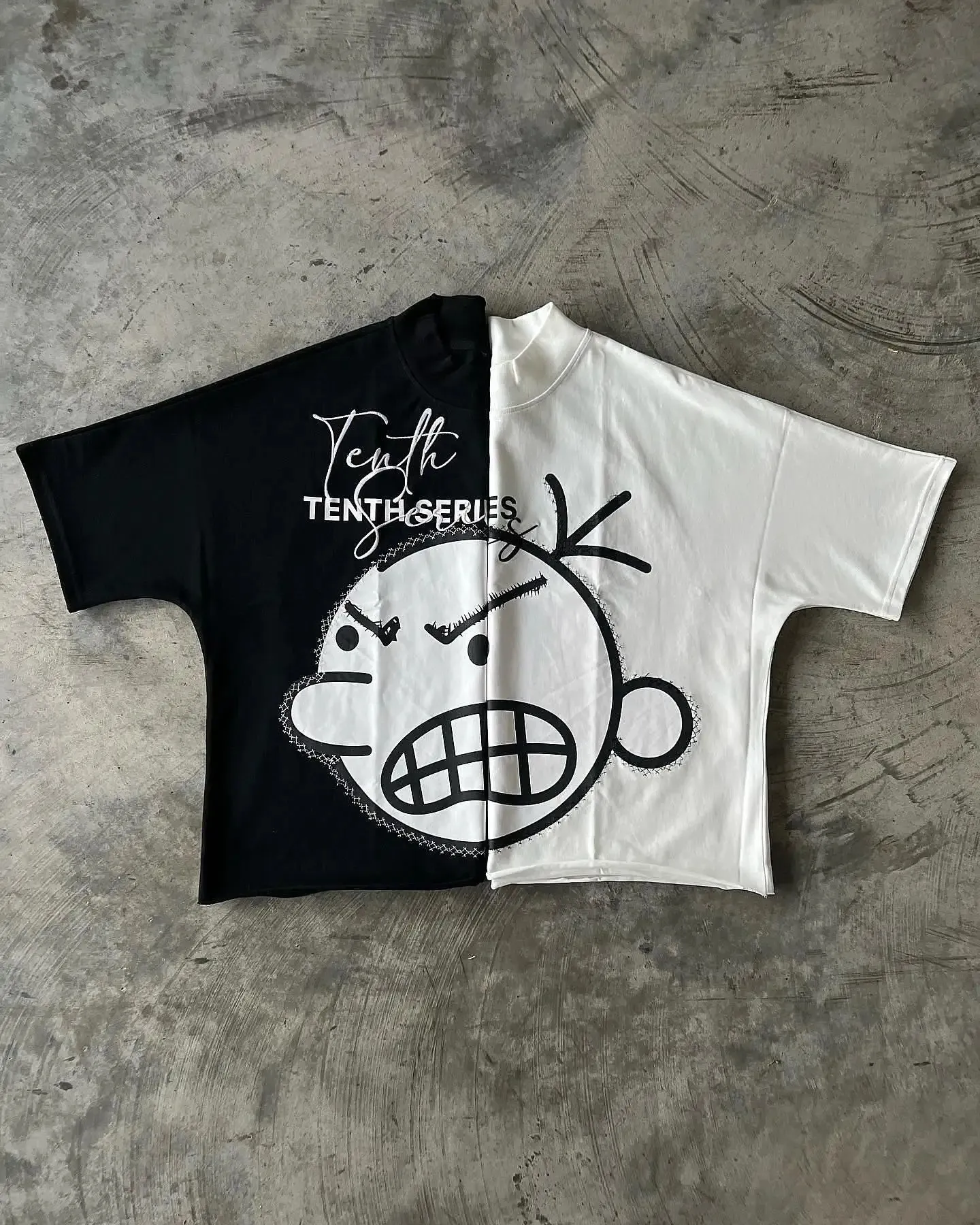 Streetwear T Shirt Y2K Harajuku Hip Hop Letter Cartoon Graphic Print Oversizesed Tshirt Mens za okrągły szyję bawełniany krótkie topy 240329