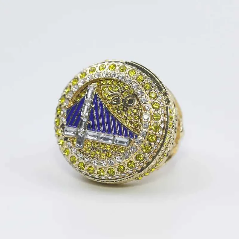 Bagues de bande Nouveau 2022 Bague de champion Bague commémorative Bague en acier inoxydable Cadeau de petit ami Accessoires Fans de basket-ball Cadeau J240330