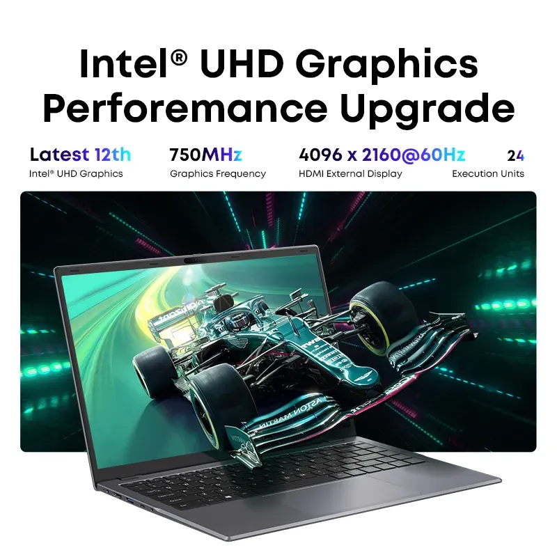 CHUWI 14.1 Inch GemiBook XPro Laptop Intel N100 Graphics 600 GPU 