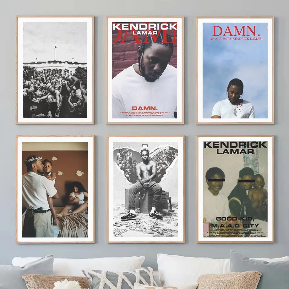 Kendrick Lamar Music Character Album New Style Art Home Wall Decor Canvas  Poster Aesthetics Modern 2025 Design Bedroom Living Picture De 24,08 € |  DHgate, image size:920x920
