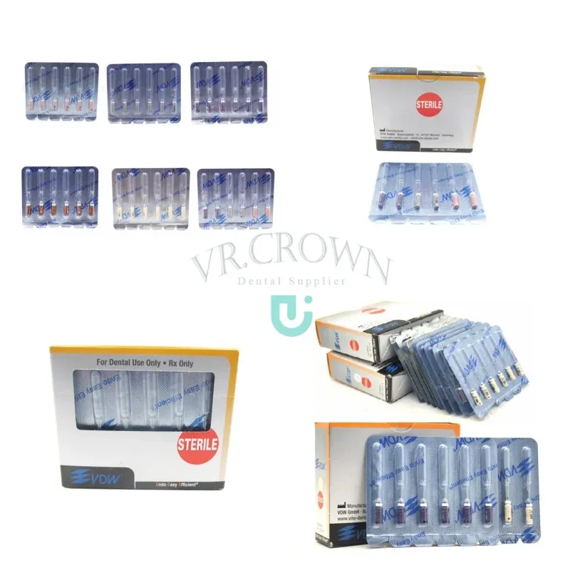 VDW C-PILOT Files - 19/21/25mm Sterile Probing Files for Calcified Root ...
