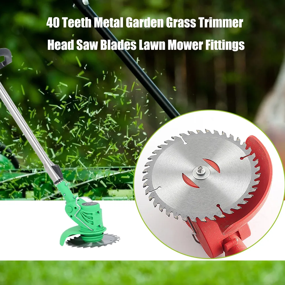 Steel blade weed trimmer sale