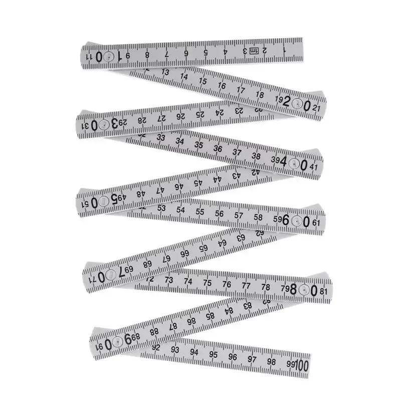 Faltlineal Tragbarer Schreiner Aus Holz 10-fach Hölzernes Yard Stick Lineal 2 M