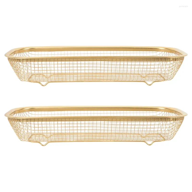 Kitchen Storage 2 Pcs Container Tableware Basket Clothes Drying Rack 201 Stainless Steel Chopstick Holder For Home