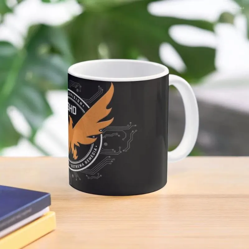 Kubki SHD Division Tech Coffee Mug Kubki podróżne na kubek kawiarni espresso