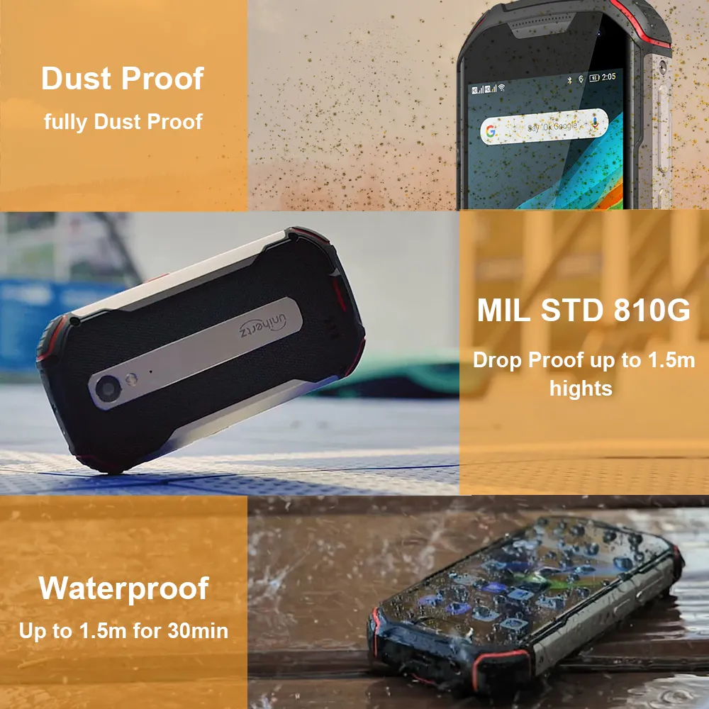 DHgate.com:Unihertz Atom L 6GB+128GB IP68 Waterproof Rugged  
