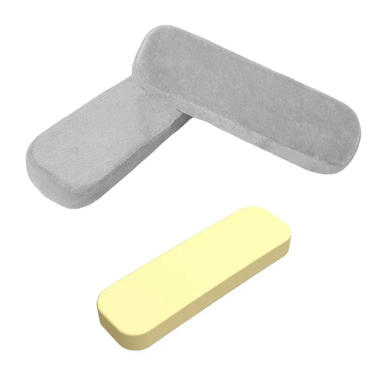 2024 Stuhl Armlast Pads Memory Foam Elbow Kissen Stütze Arm Ruhe für Bürostuhl Armlehnen Stuhl Kissen Pads Ellbogen Relief für Bürokanbaumstuhl